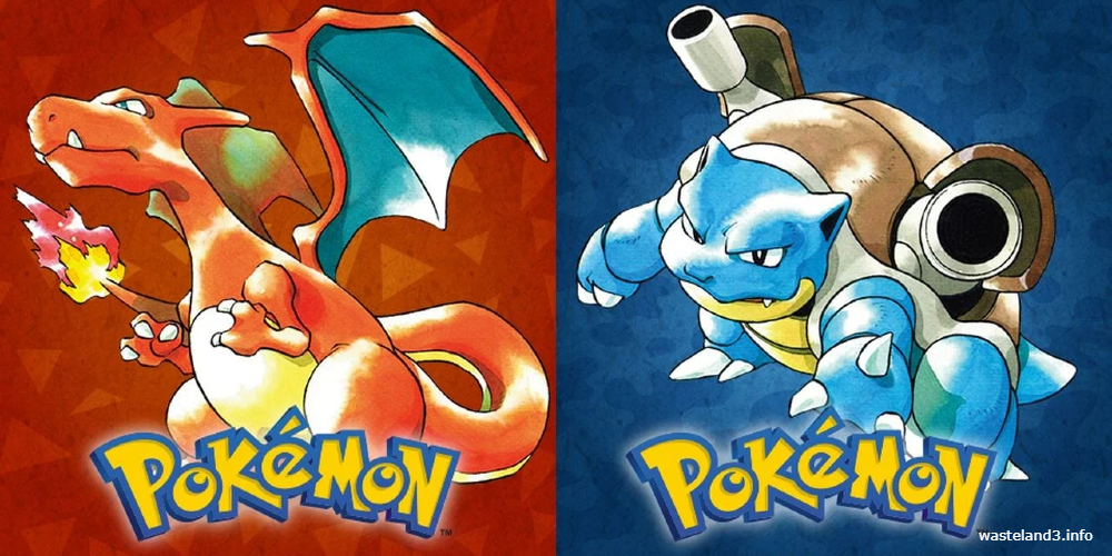 Pokémon Red and Blue game